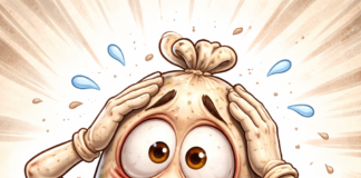 Biała czerwieni się ze wstydu